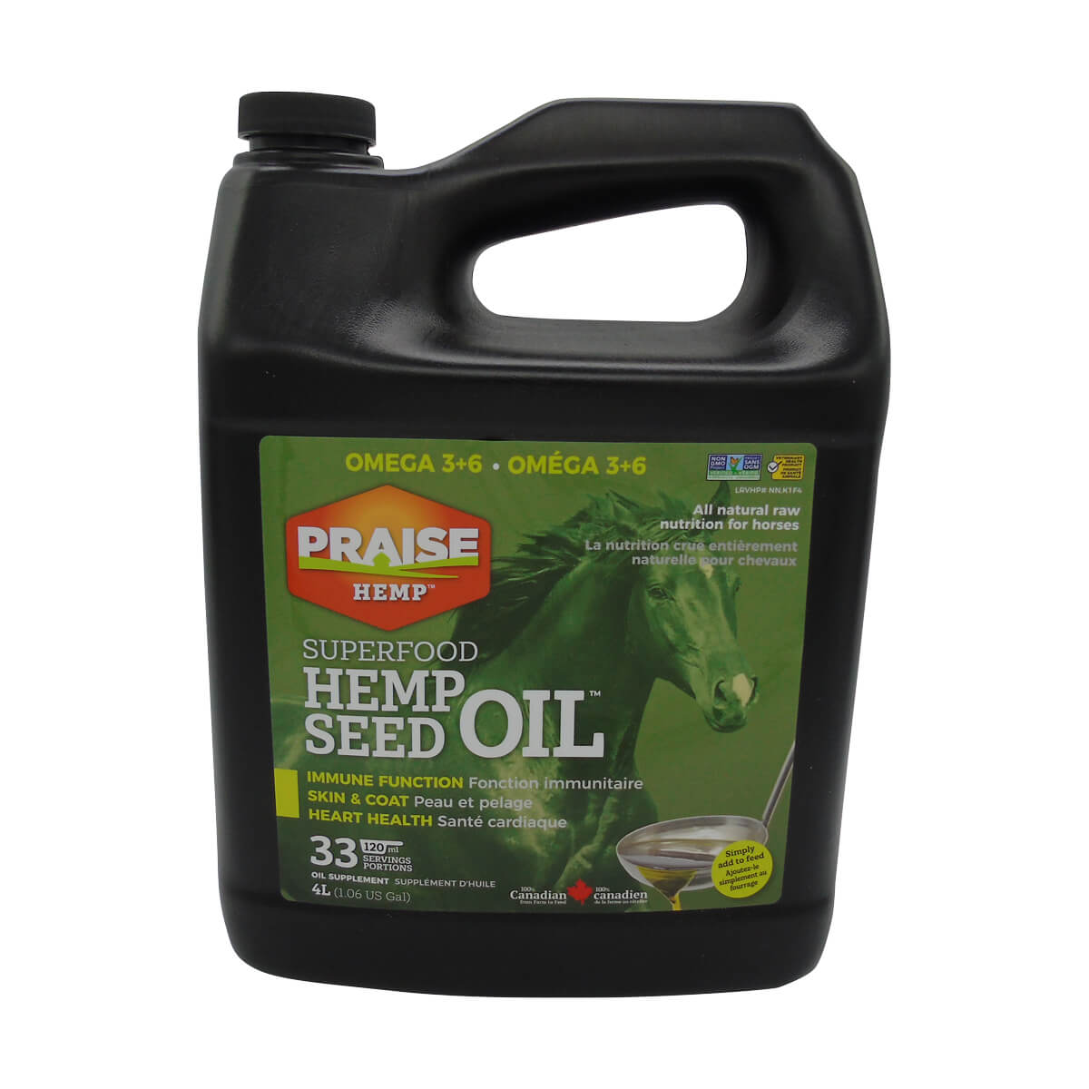 Praise Hemp Oil - 4 L