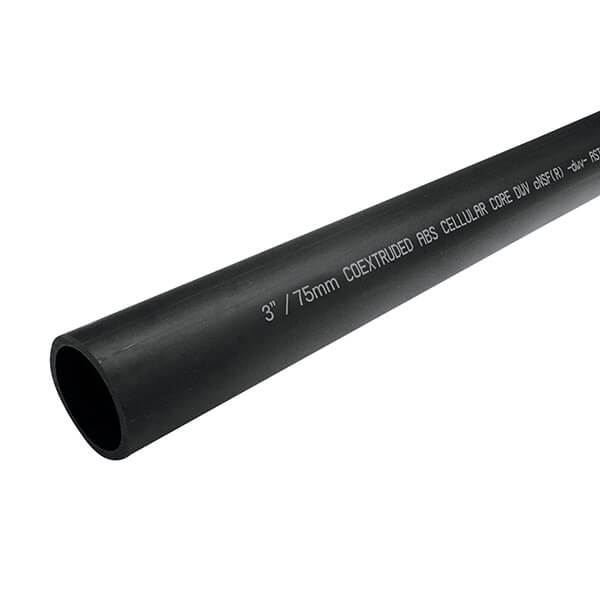 Cell Core Pipe - ABS-DWV - 3-in x 6-ft