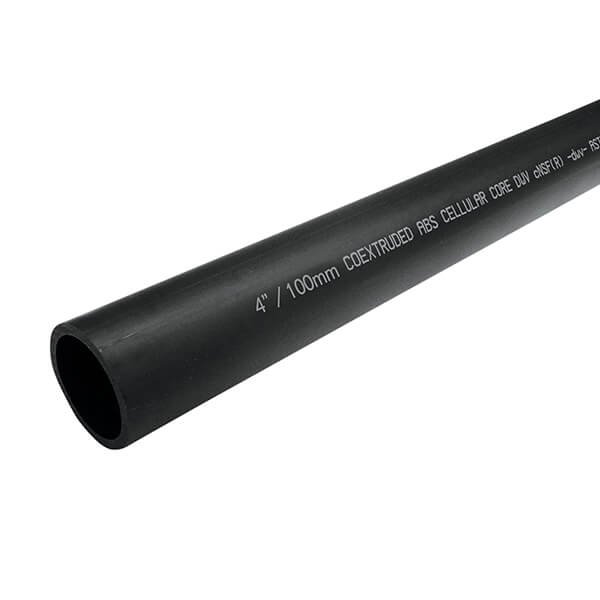 Cell Core Pipe - ABS-DWV - 4-in x 6-ft