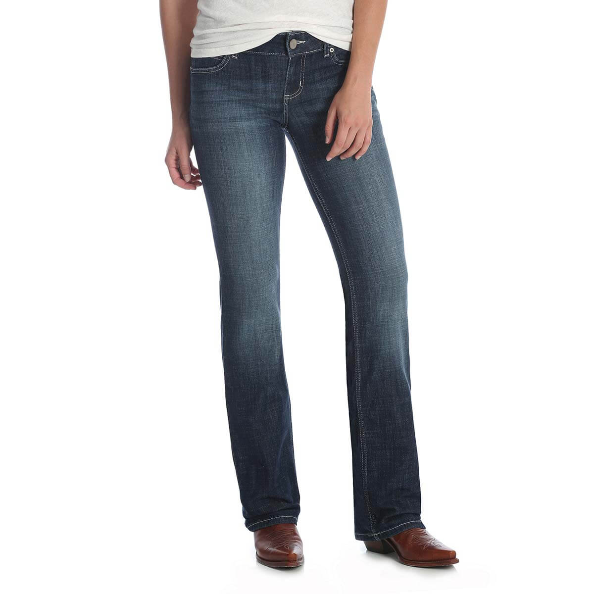 Women's Wrangler® Dark Wash Boot Cut Jeans