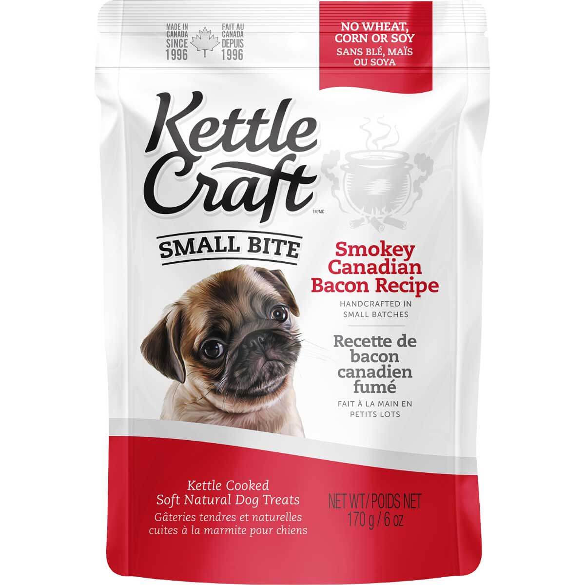 Kettle Craft Small Bacon Dog Treats - 170 g