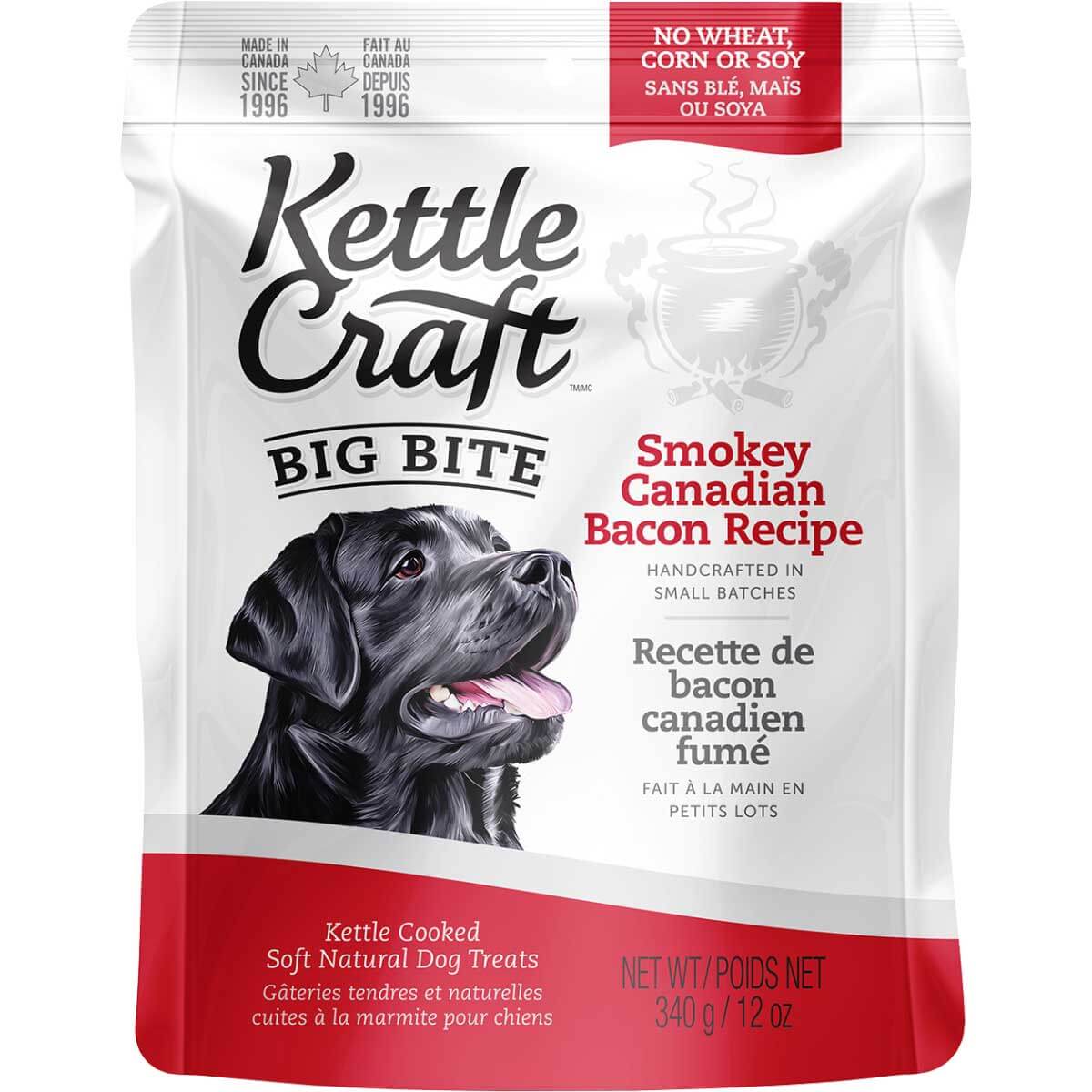 Kettle Craft Large Bacon Dog Treats - 340 g