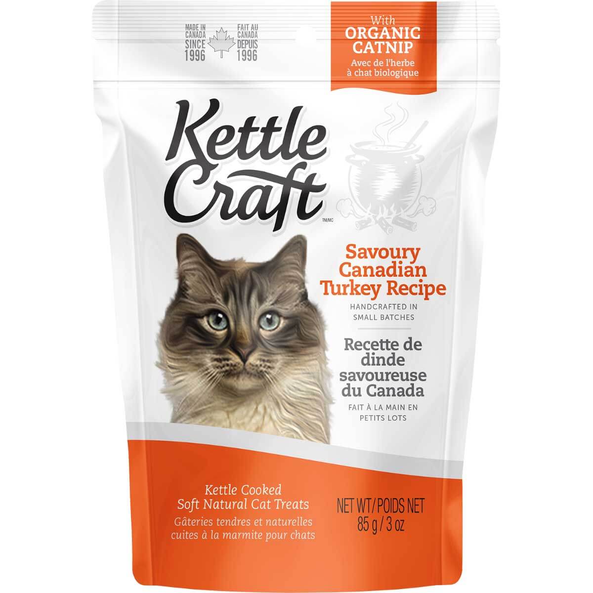 Kettle Craft Turkey Recipe Cat Treats - 85 g