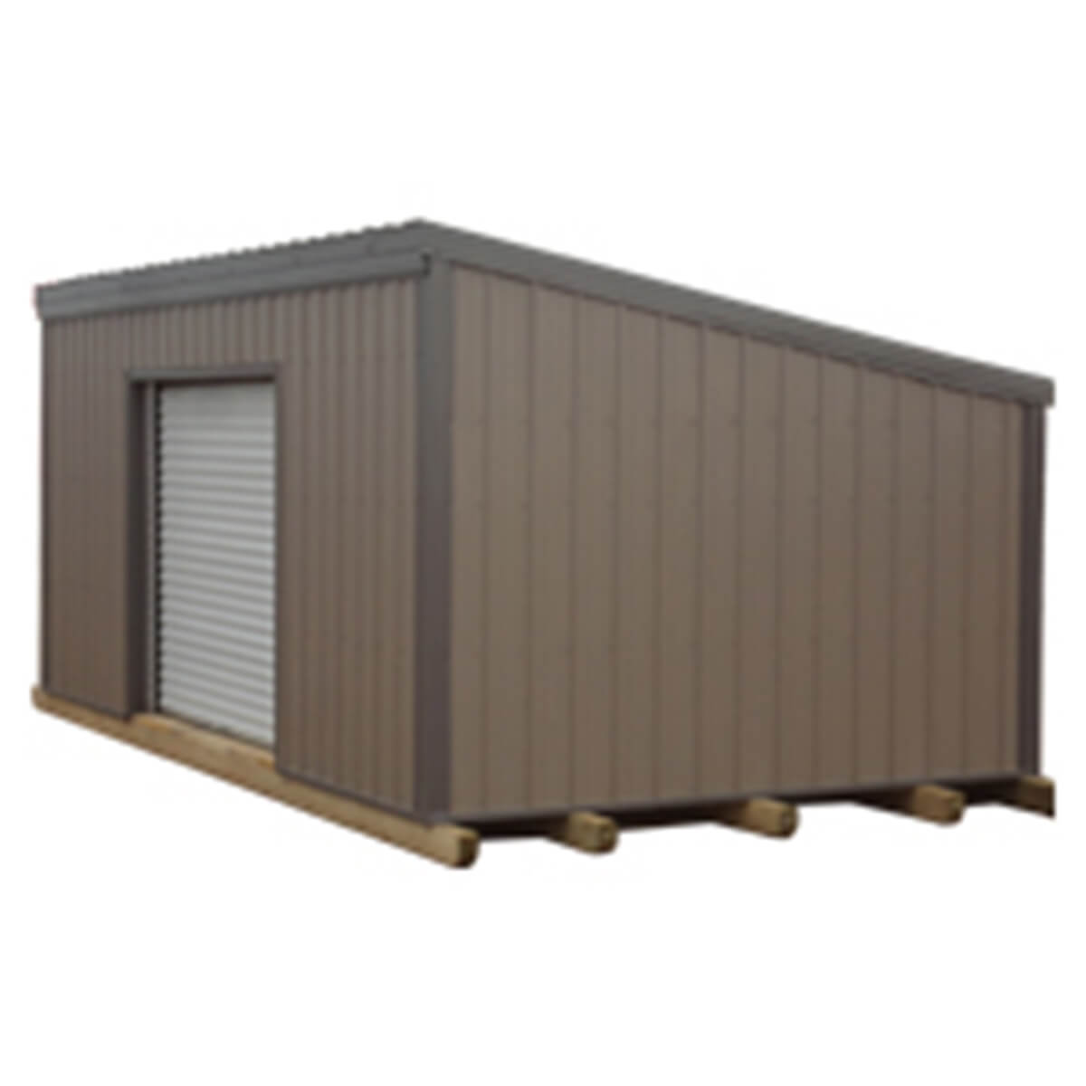 Cladded Equipment Shed - 11-ft-4-in x 20-ft