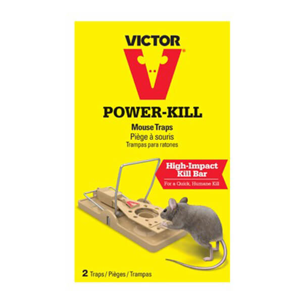 Victor® Power-Kill™ Mouse Trap - 2 Pack