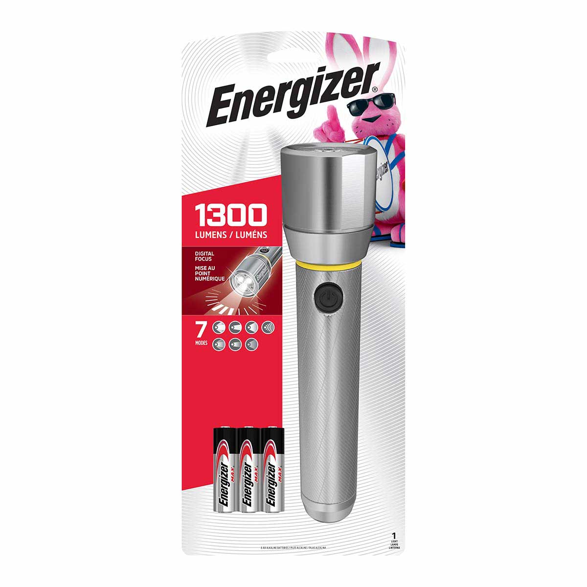 Energizer 1300-Lumen LED Metal Flashlight