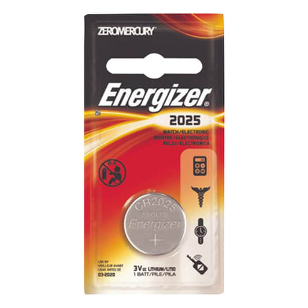 Energizer® 2025 Coin Lithium Battery