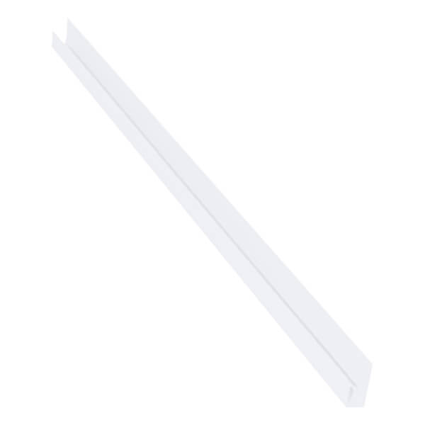 Kaycan Aluminum Soffit J Trim - 3/8-in X 12-ft - White<br/>