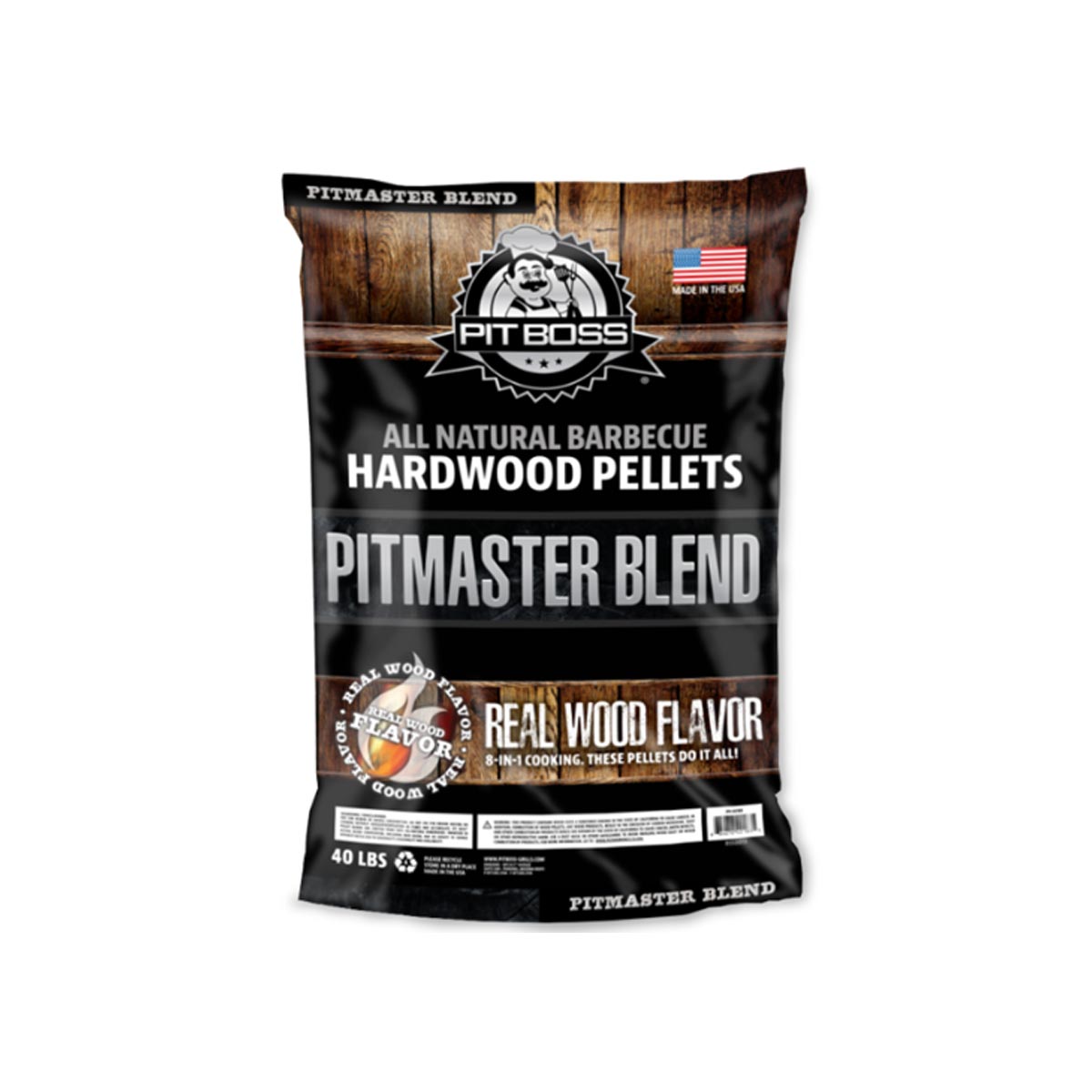 Pit Boss Pit Master Blend Wood Pellet - 40 lb