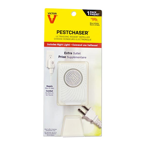 Victor® PestChaser® Rodent Repellent With Nightlight And Outlet