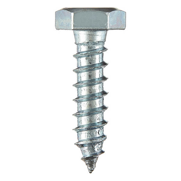 Hex-Head Lag Screws - 1/4"