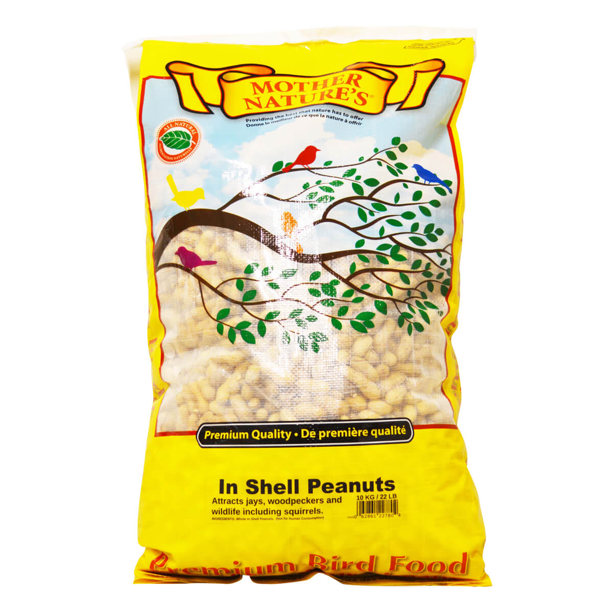 Mother Nature's In Shell Peanuts - 10 kg