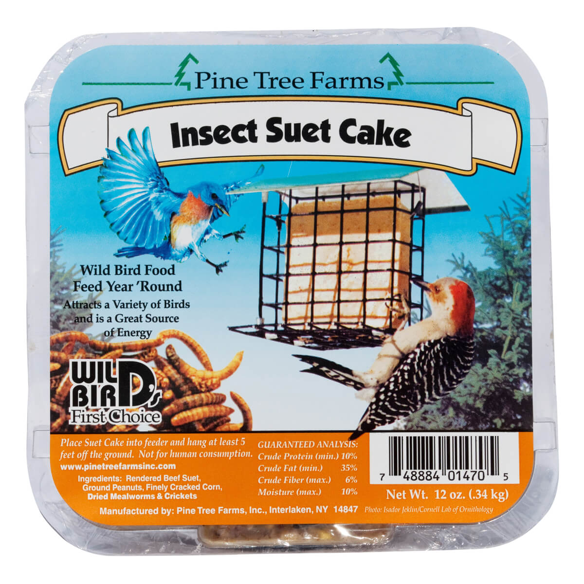 Pine Tree Farms Insect Suet Cakes