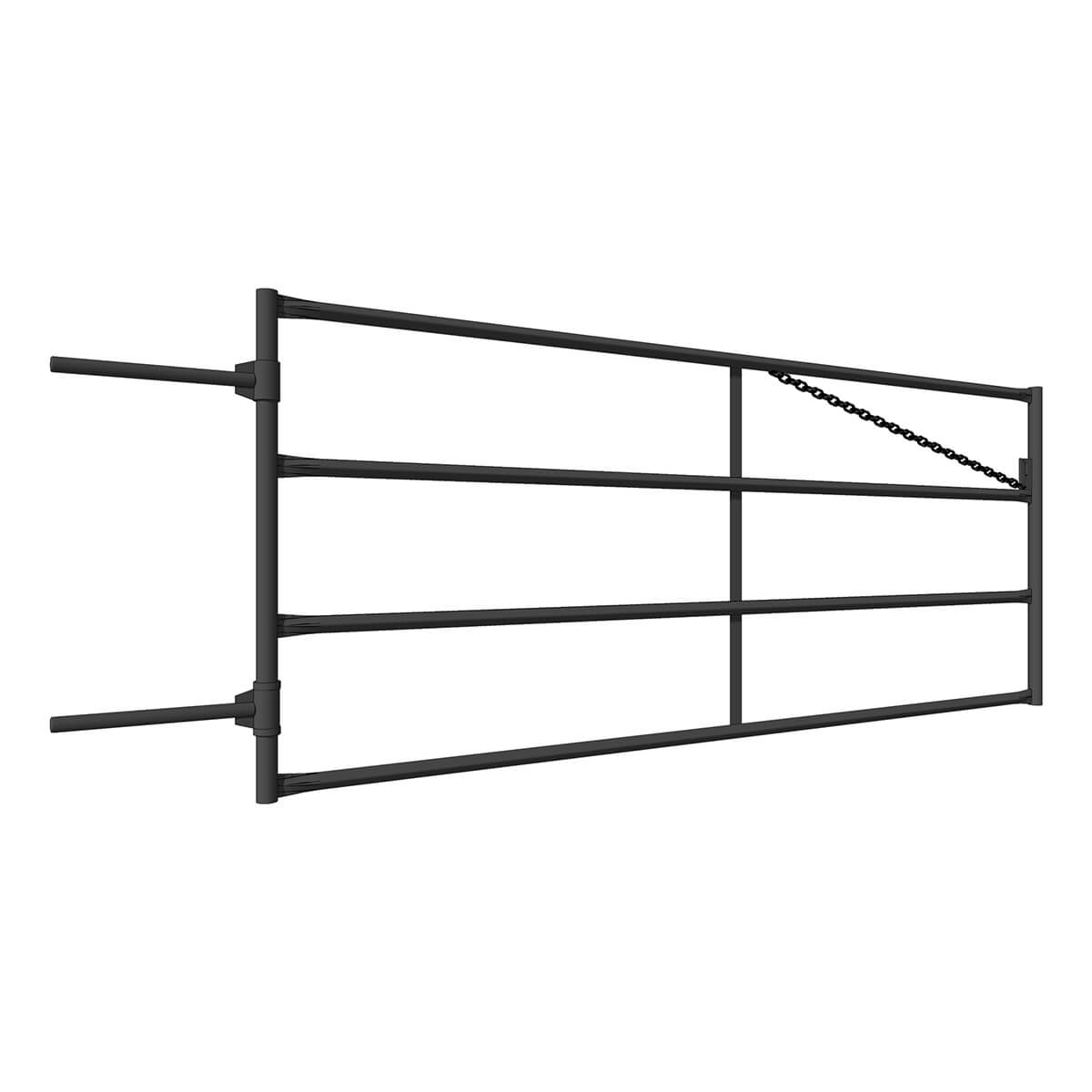 Diamond Ranch Fence Line Gate - 8-ft