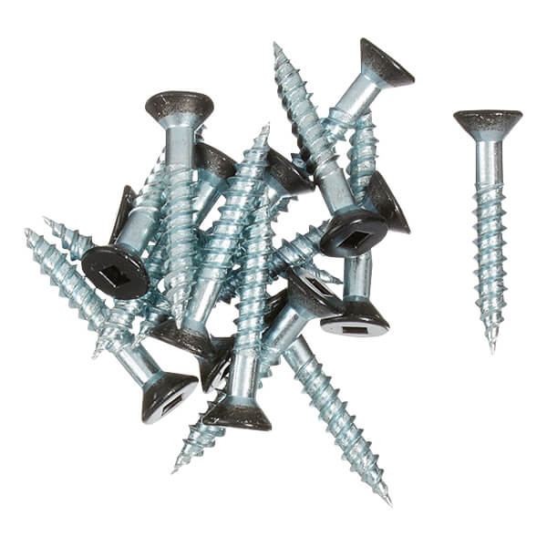 Wood Screws - Black - #10 X 1-1/4-in - 16 Pack