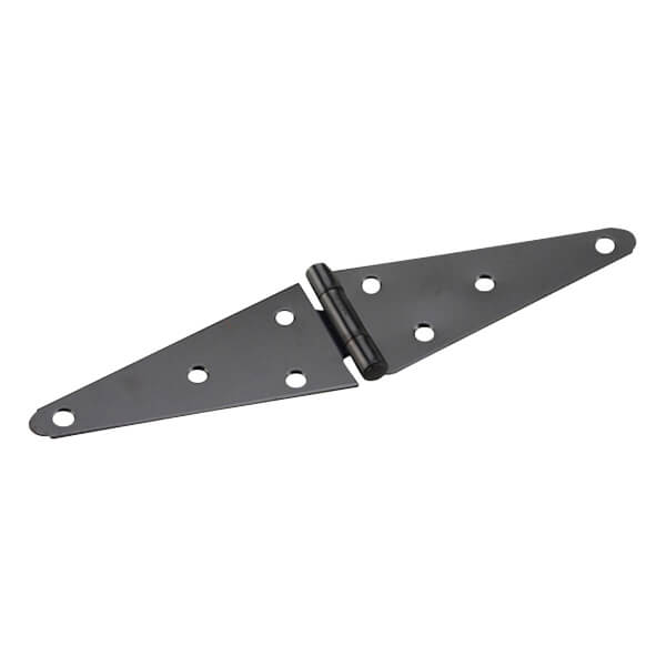 Heavy Duty Strap Hinge - Black - 6-in