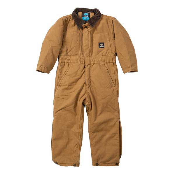 Berne Youth Lined Coverall - Brown