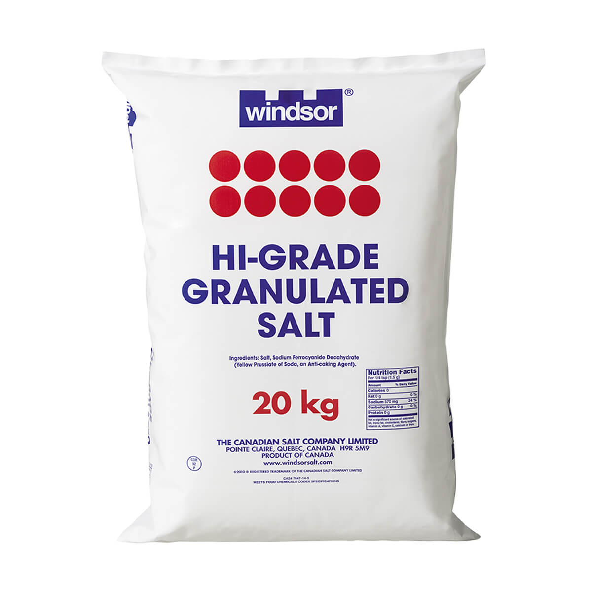 Hi Grade Salt - 20 kg