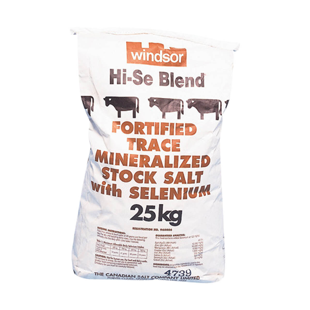 Windsor Trace Mineralized Stock Salt - T.M. - 25 kg