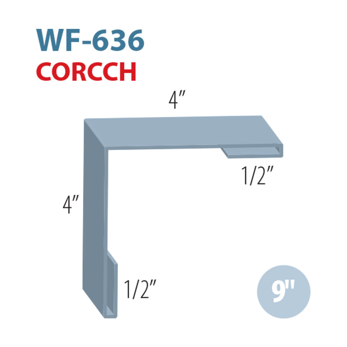 WF 7/8-in Corrugated Gable
