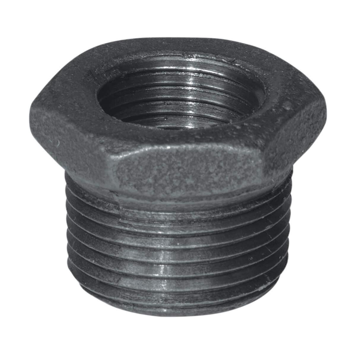 Fitting Black Iron Hex Bushing - 1-in x 3/4-in