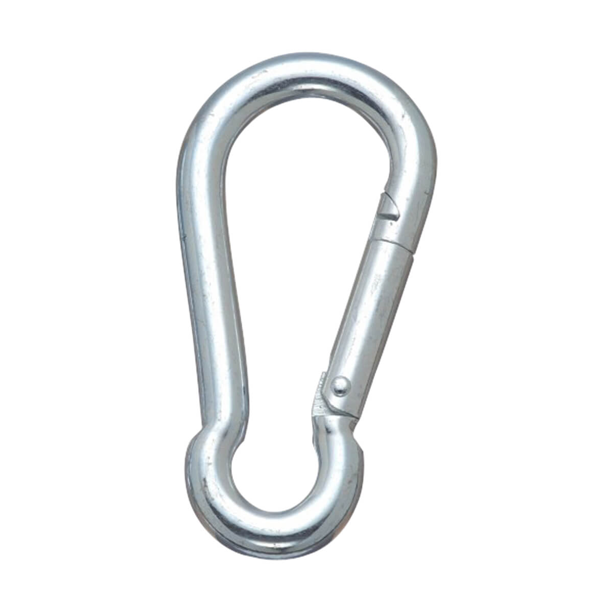 Safety Spring Hooks - Zinc Plated Mild Steel - 3/8-in