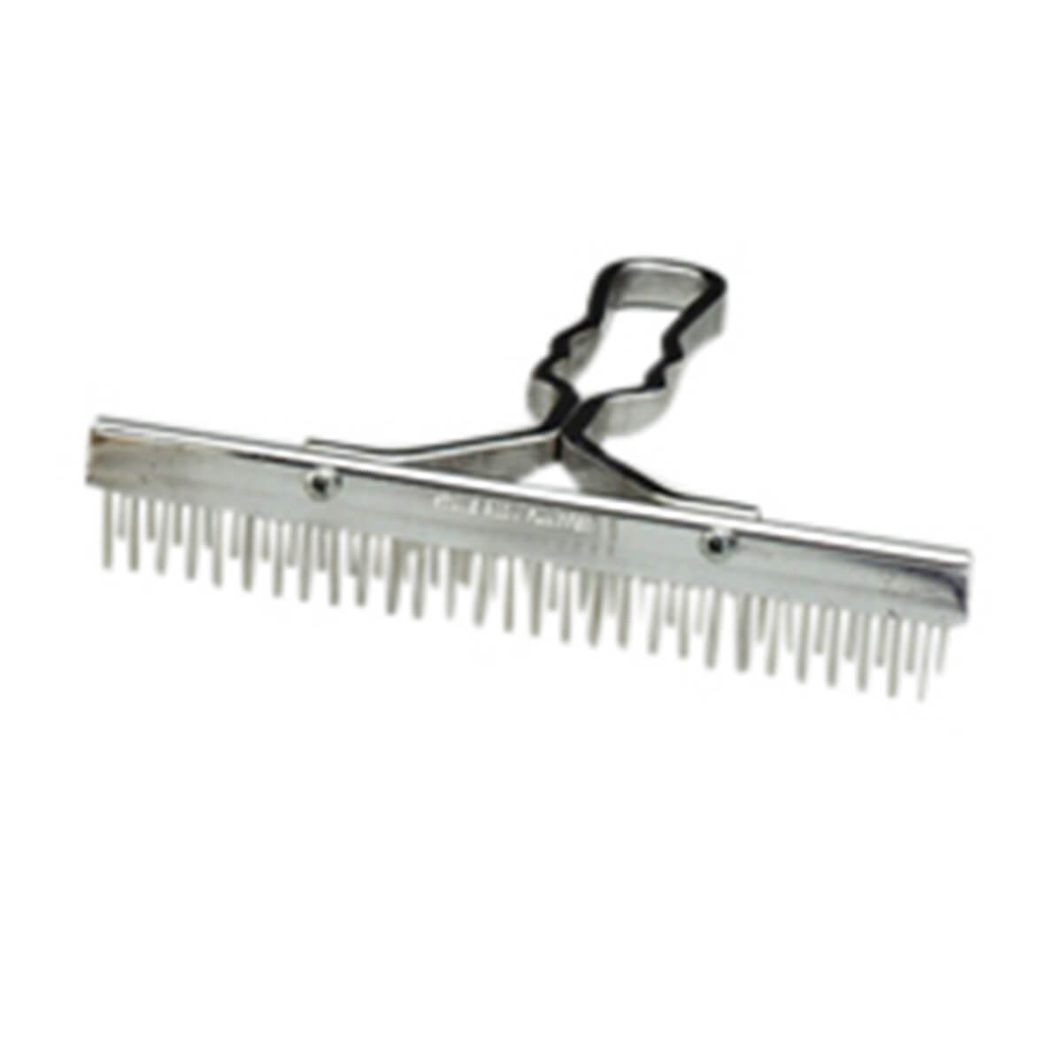 Standard Grooming Comb with Aluminum Handle - 9-in