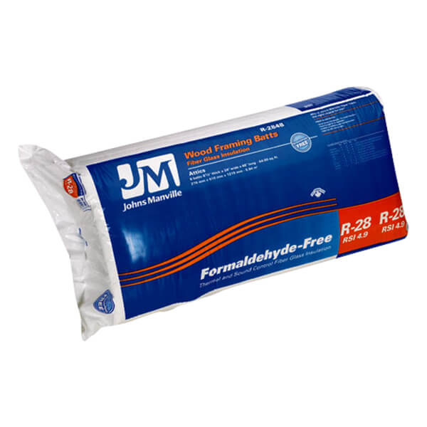 Johns Manville R28 Fiberglass Insulation R28 - 24-in