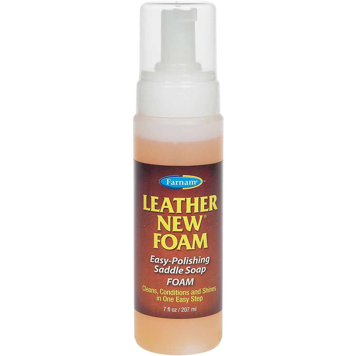 Leather New Foam Clean and Polish - 207 ml