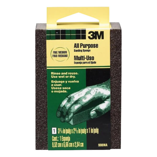 3M Sanding Sponge - Fine/Medium Grit