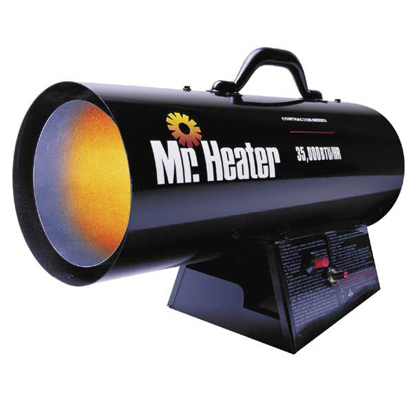 Mr. Heater Portable Forced Air Propane Heater 35,000 BTU/HR