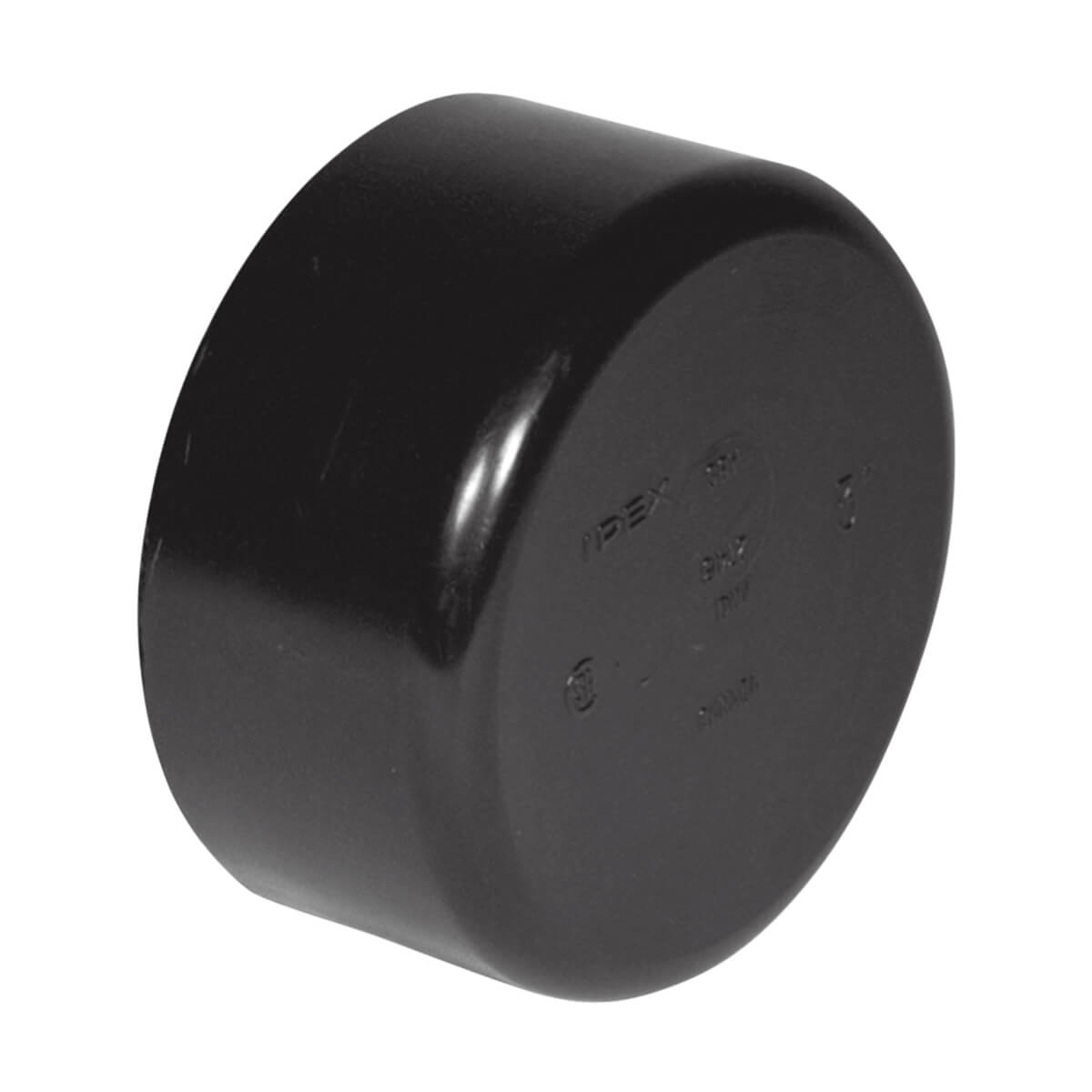 ABS-DWV Permanent Cap - Hub - 1-1/2-in