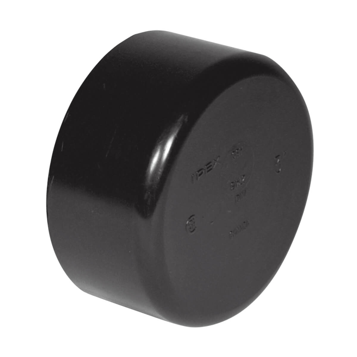 ABS-DWV Permanent Cap - Hub - 3-in