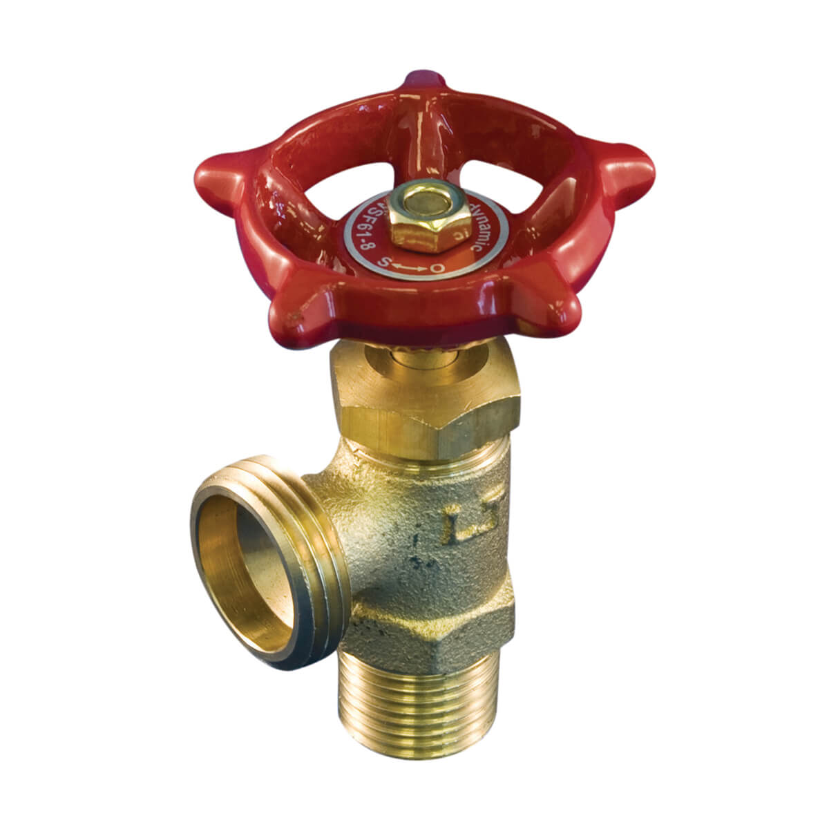 Boiler Drain Valve 1/2-in Straight Brass - Male