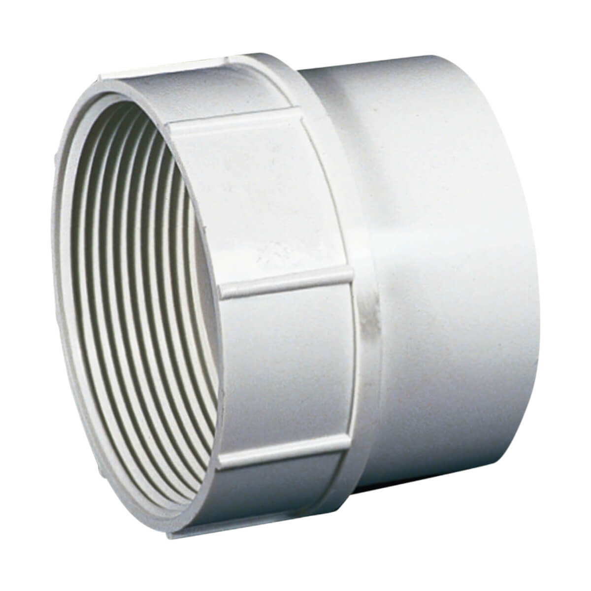 PVC-BDS Cleanout Adapter - Spigot x FPT - 4-in