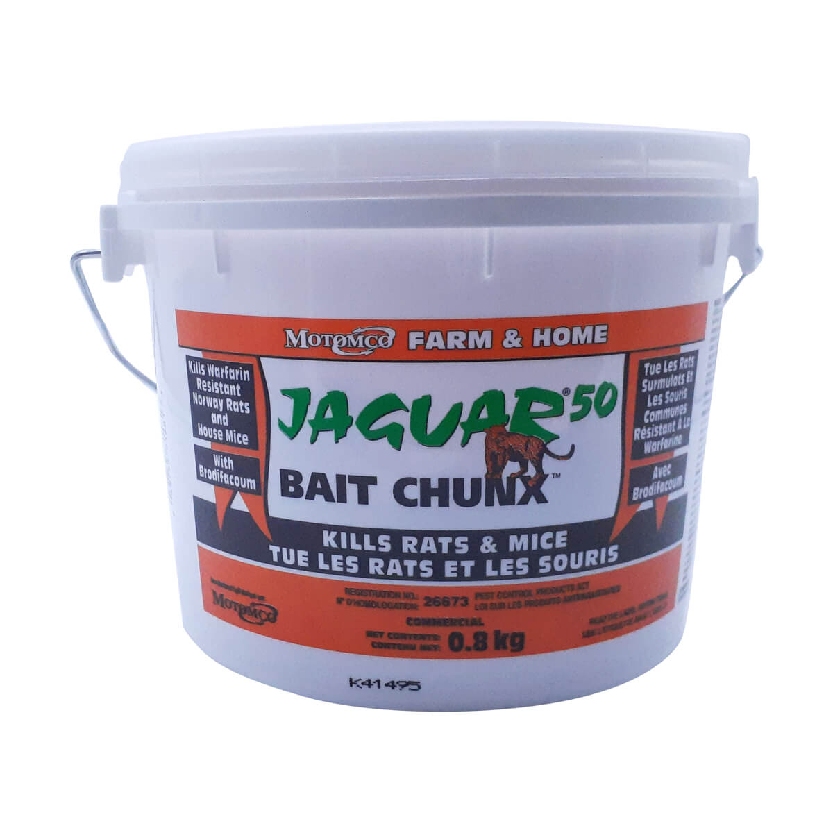 Jaguar Bait Chunx - 0.8 kg Pail