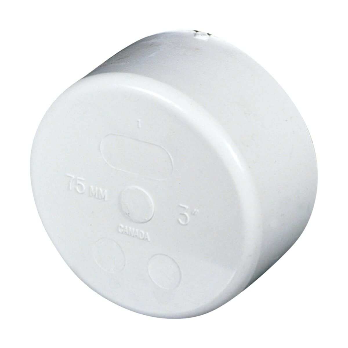 PVC-BDS Cap - Hub - 4-in