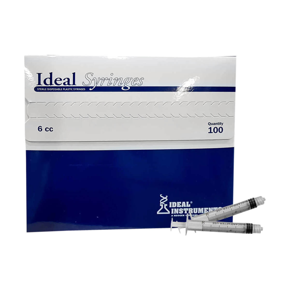 Disposable Syringes 100 pack - 6cc