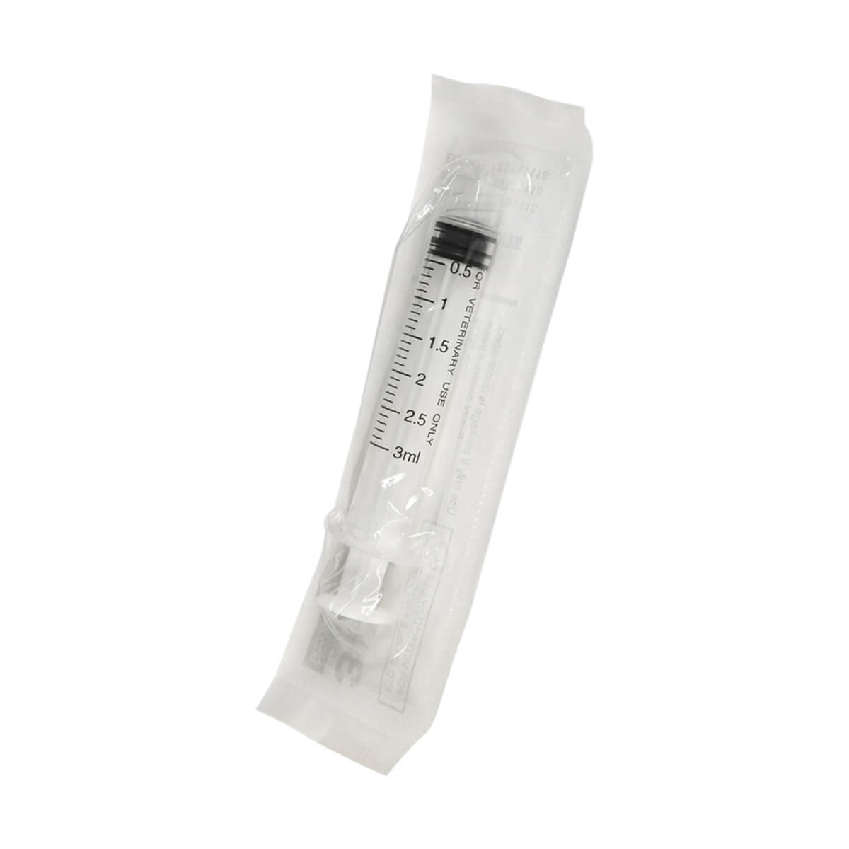 Disposable Slip Syringes 5 Pack - 3 cc