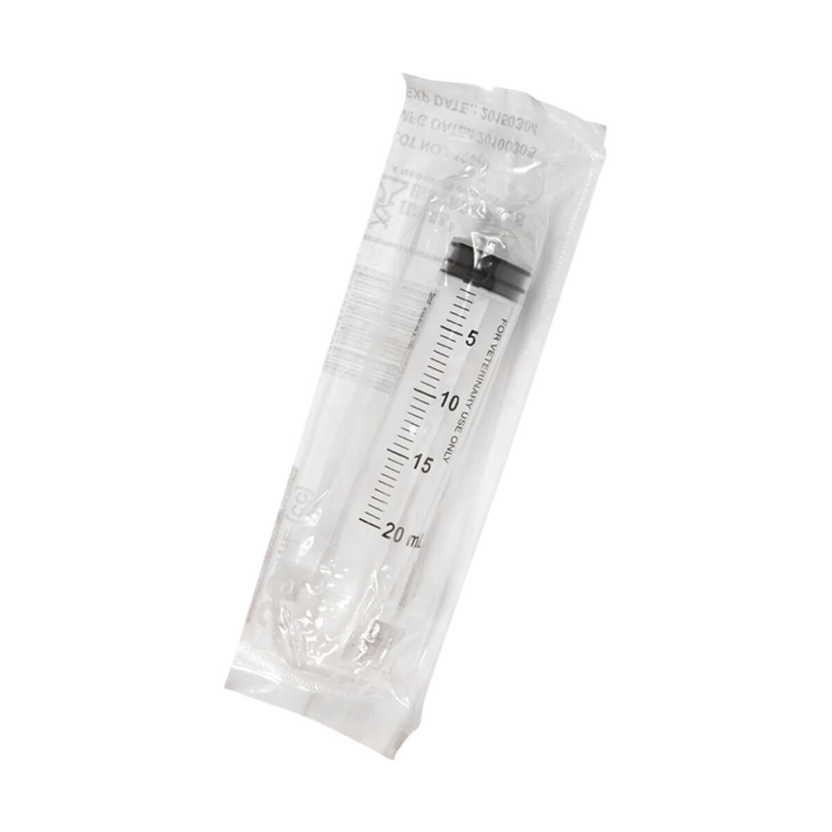 Disposable Slip Syringes 4 Pack - 20 cc