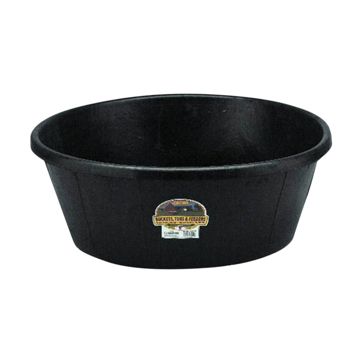 Heavy Duty Rubber Tub - 6.5 gal