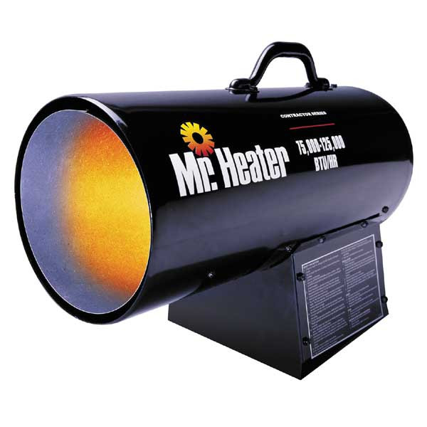 Mr. Heater Portable Forced Air Propane Heater 75,000 - 125,000 BTU/HR
