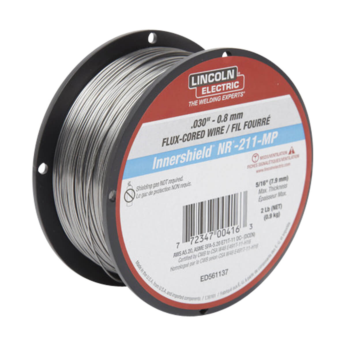 Lincoln Wire Fluxcore - 2 lb
