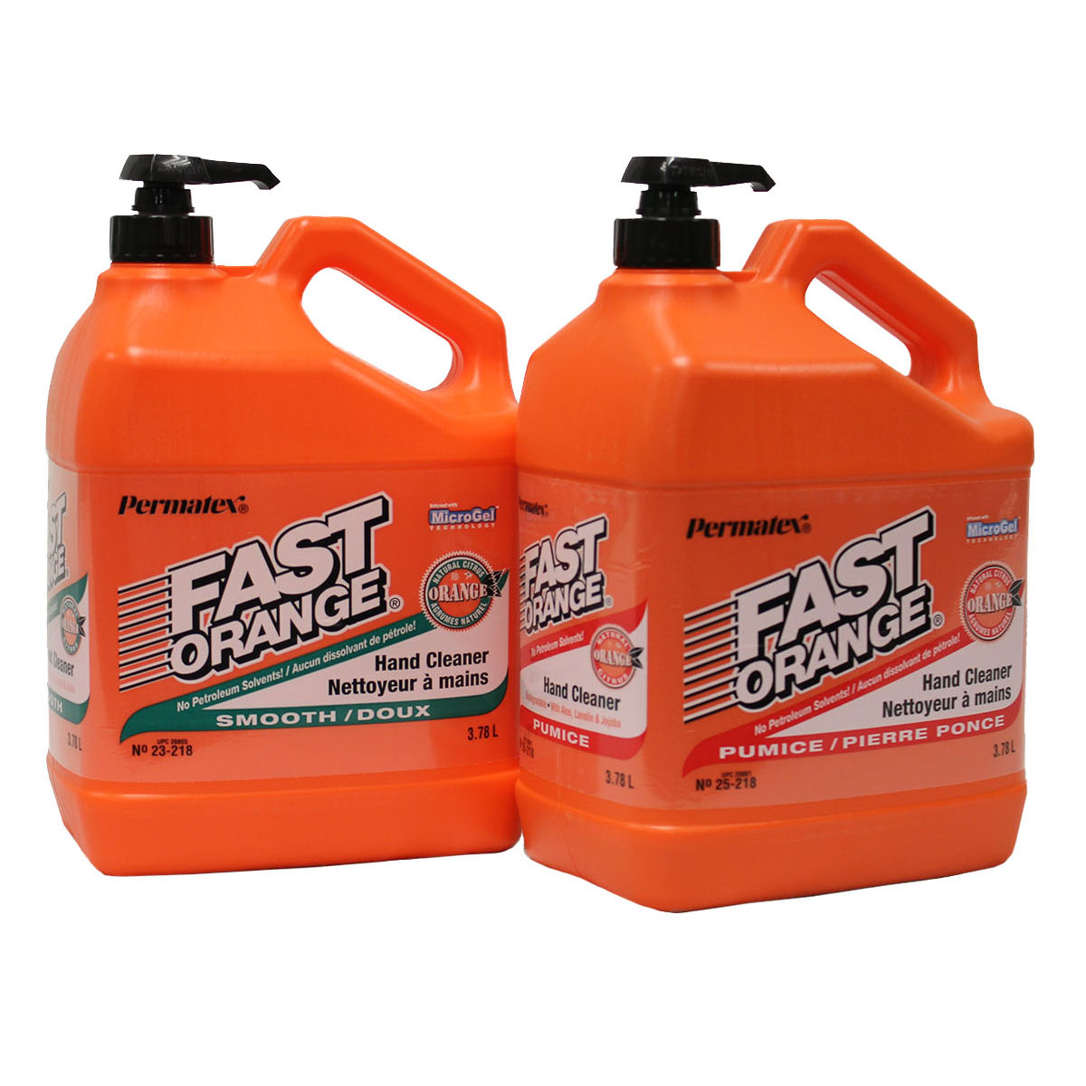 Fast Orange Hand Cleaner - with Pumice - 3.78 L