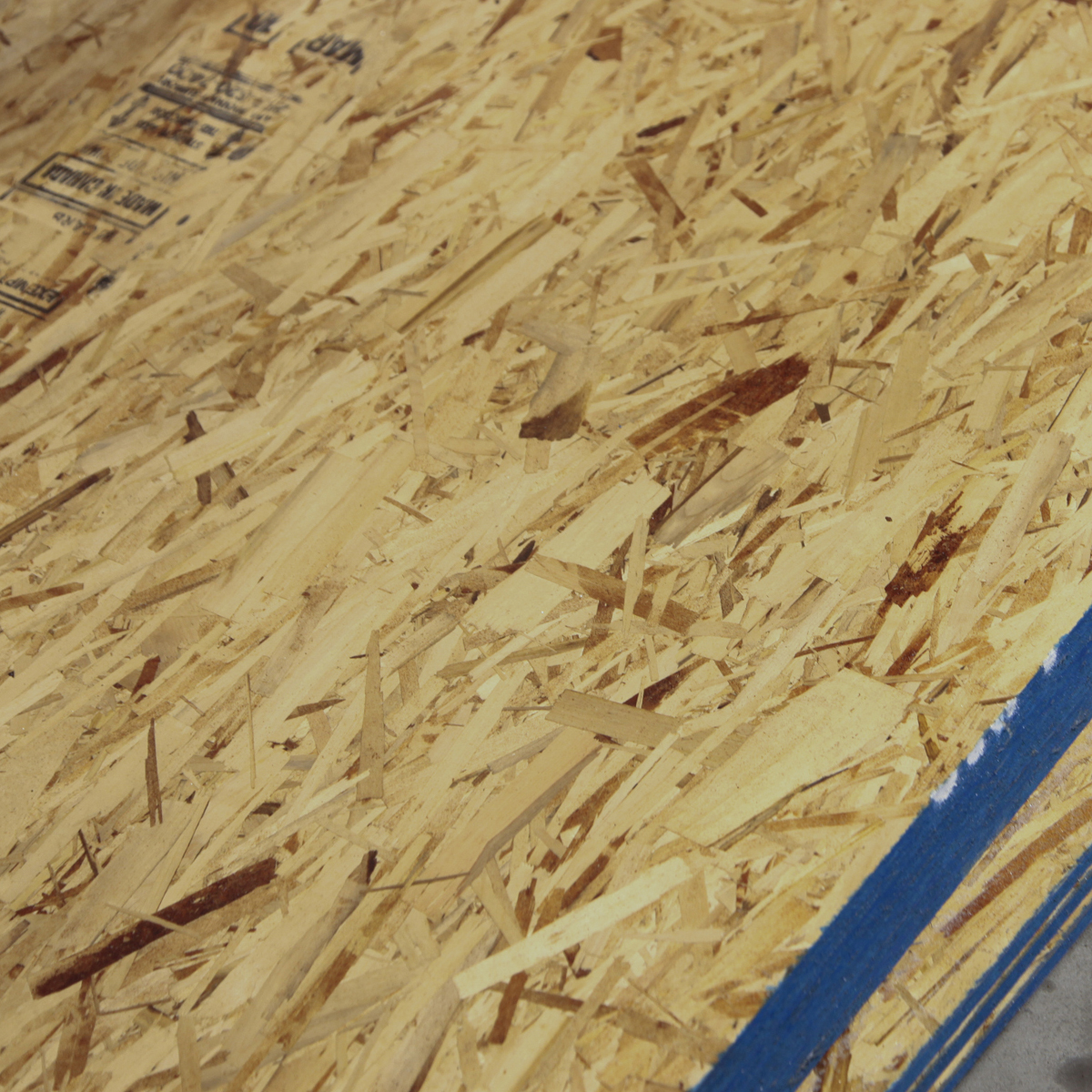 OSB - Oriented Strand Board - 4 x 8 x 15/32-in