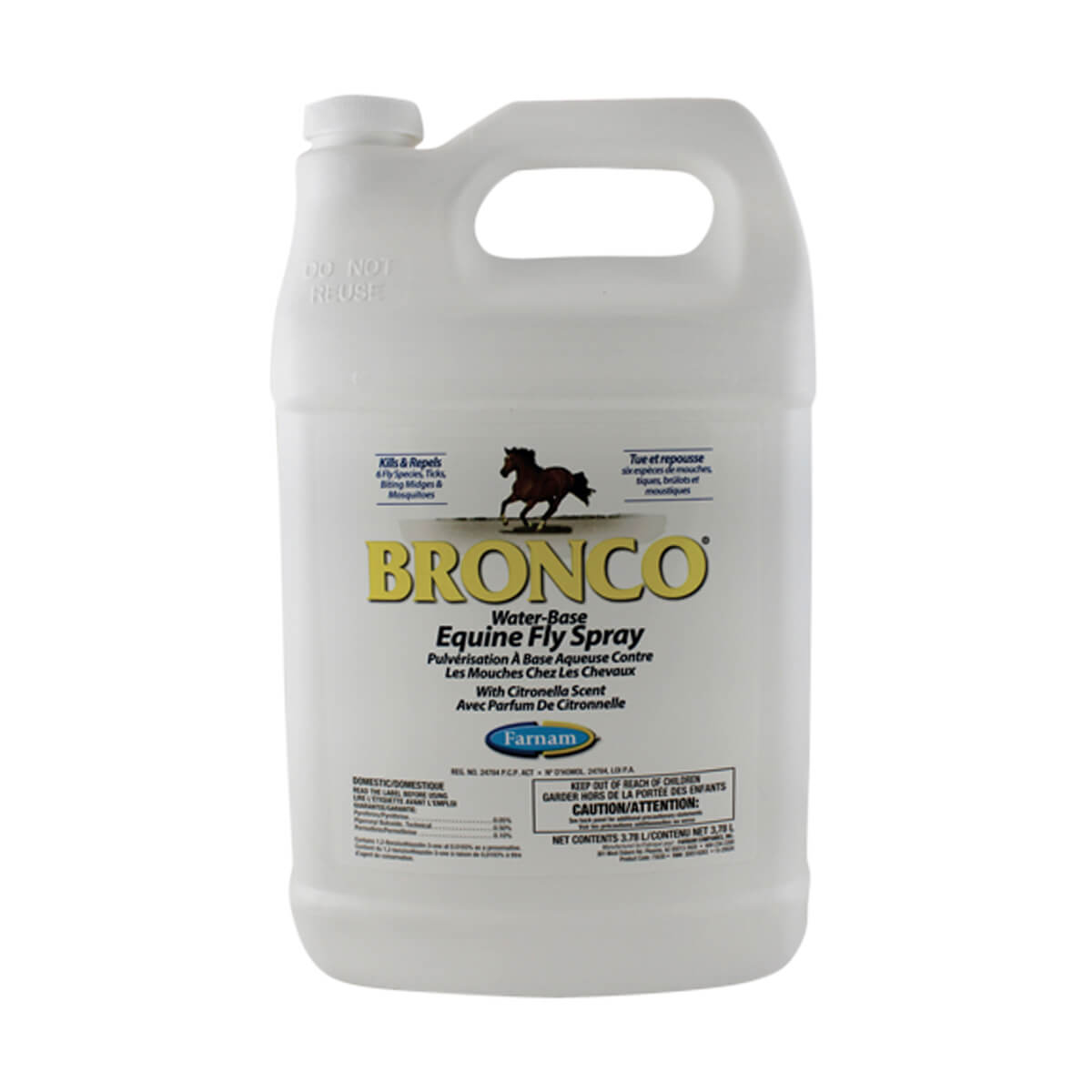 Bronco Equine Fly Spray - 3.78 L