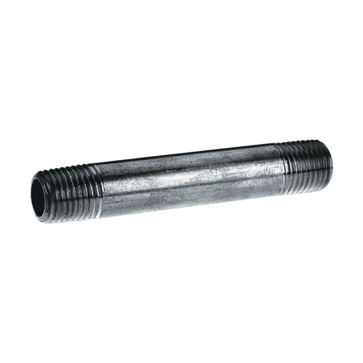 Pipe Nupple Black Steel - 1/2-in x 48-in