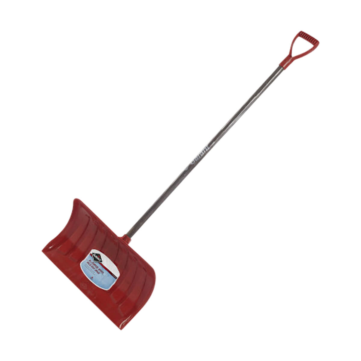 Snow Shovel with Poly Blade - 21-in