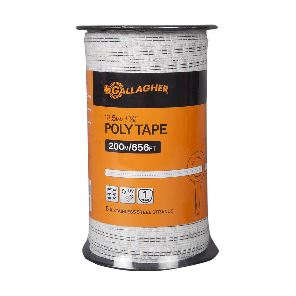 Gallagher 0.5-in Poly Tape - 200 m