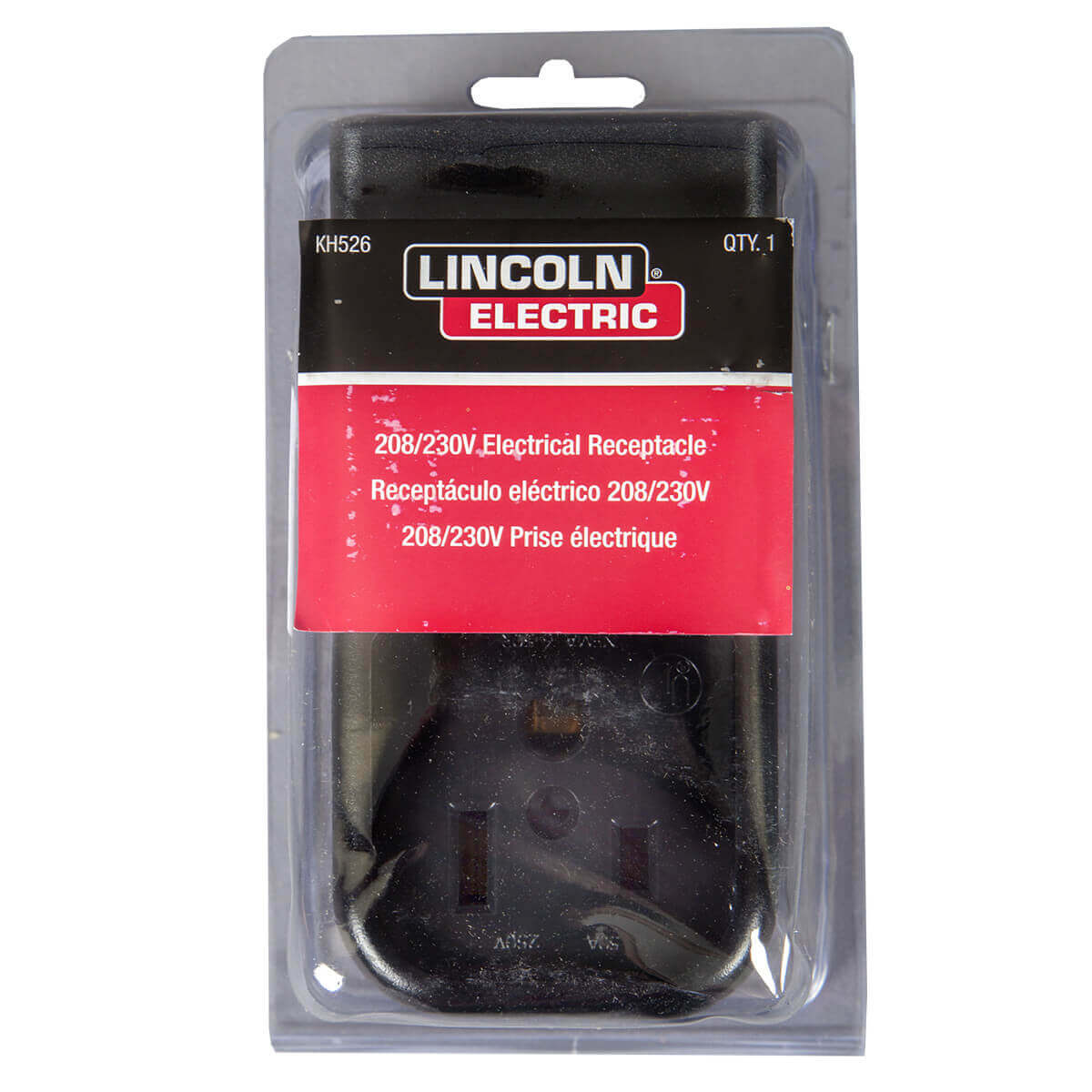 Lincoln Recept Parallel 50A 125/250V